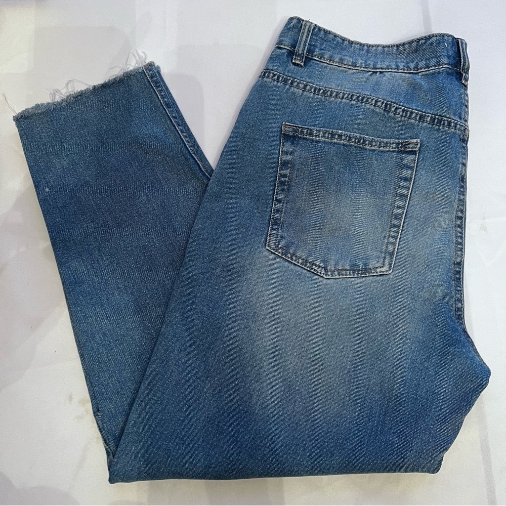 Refuge Denim MOM Women Jeans Color: Blue Size: 20 High waisted straight leg.